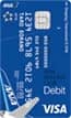 ANA Mileage Club Financial Pass VISA Debit Card