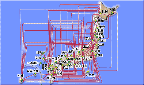 1978年就航路線