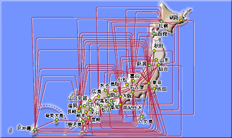 1983年就航路線