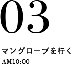 03 マングローブを行く AM10:00