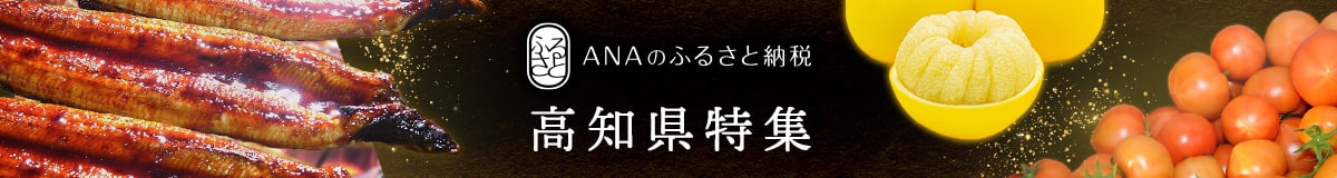 ANAのふるさと納税 高知県特集