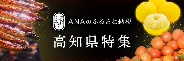 ANAのふるさと納税 高知県特集