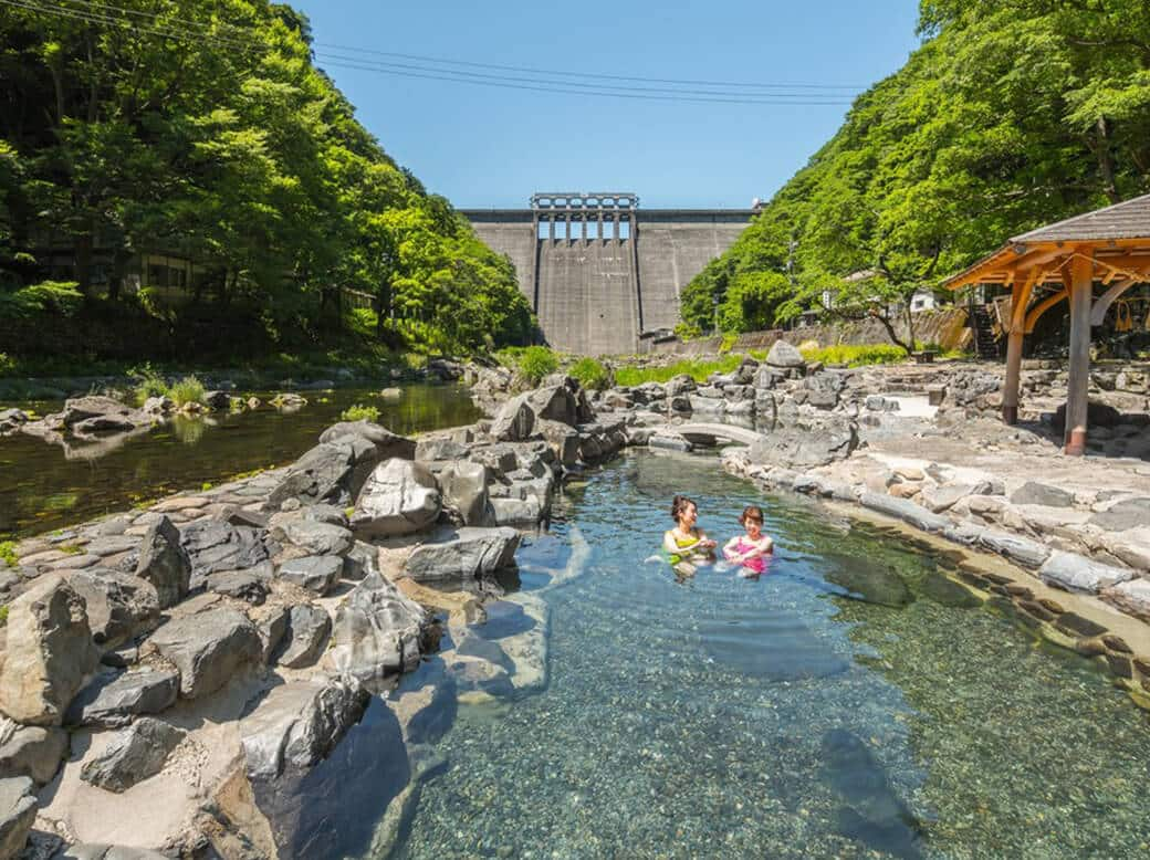 湯原温泉（砂湯）（イメージ）