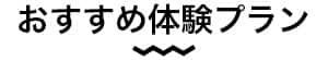 おすすめ体験プラン