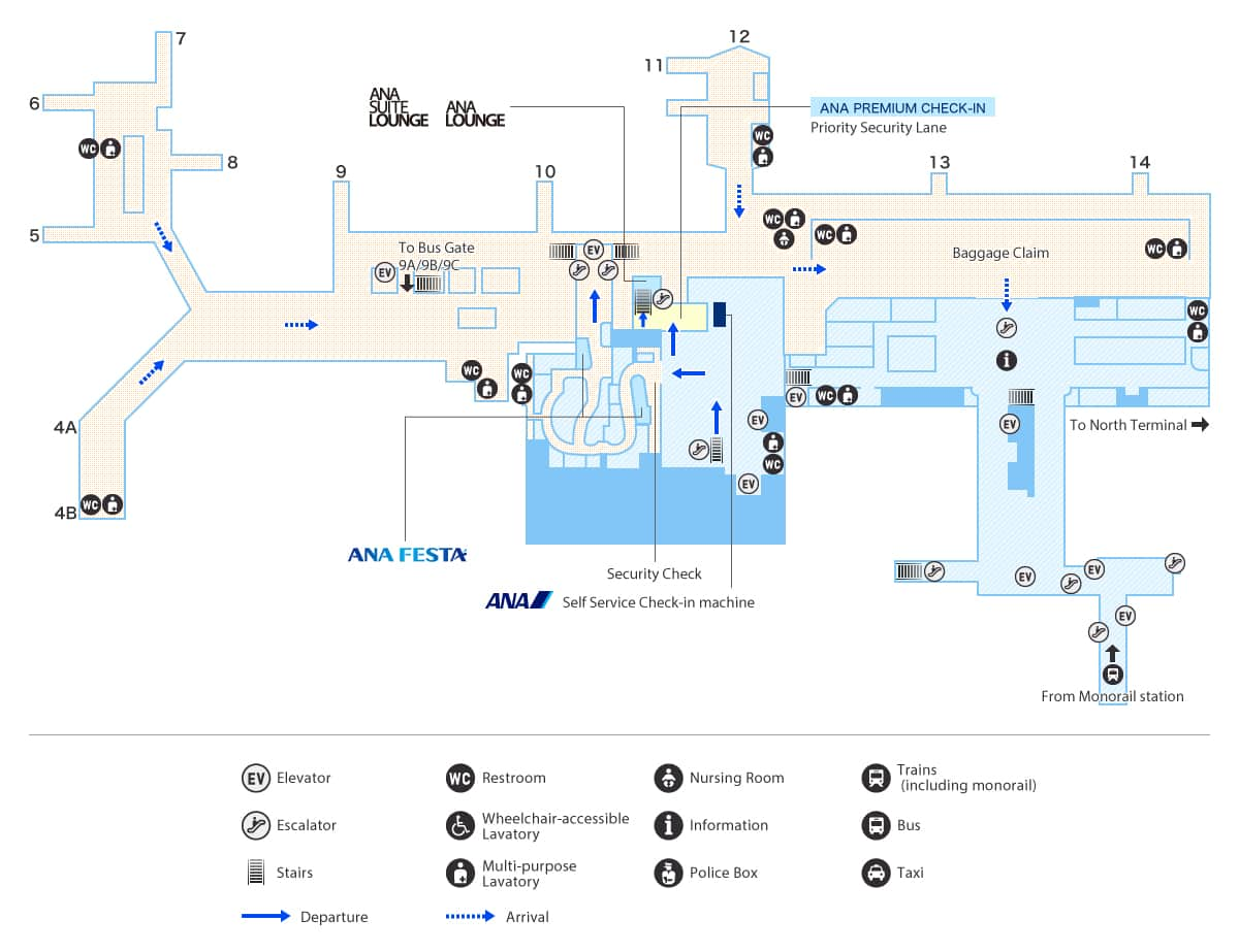 Airport Guide for Itami Airport | Airport Guide [Domestic] | At the ...