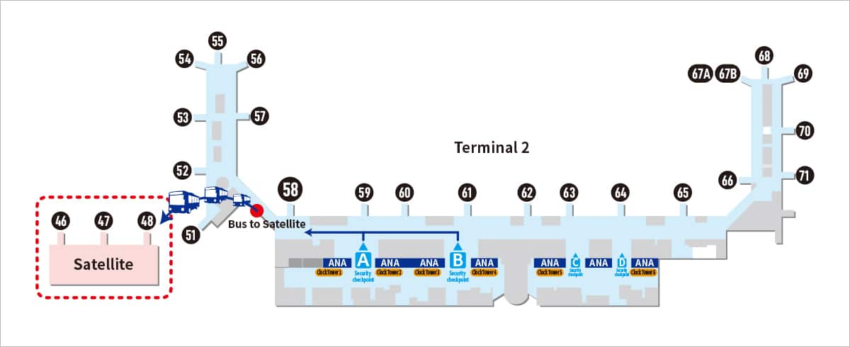 Haneda Airport Gate Map