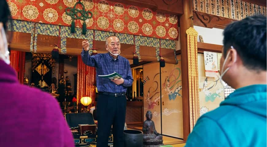 真言宗寺院「神宮寺」住職の中川宣昭さん