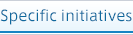Specific Initiatives