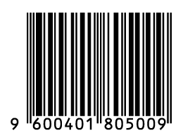 バーコード 9600401805009