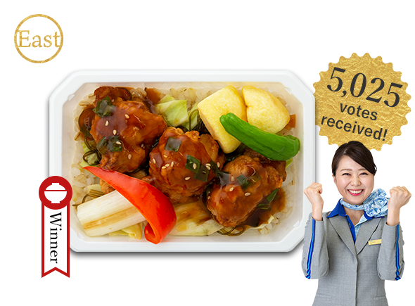 Elected with 5,025 votes received! Deep Fried Chicken Don from Hokkaido. A Mori CA recommendation.