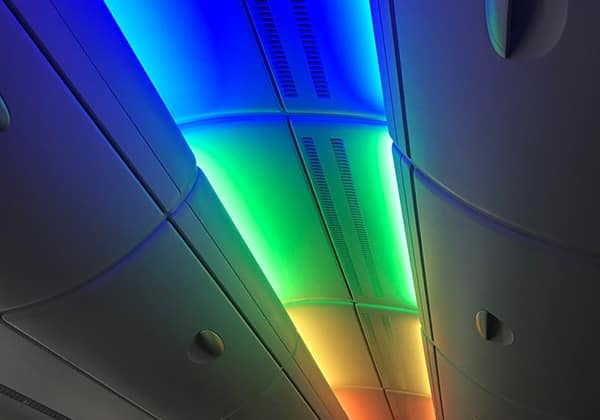 A380 ceiling light (Image)