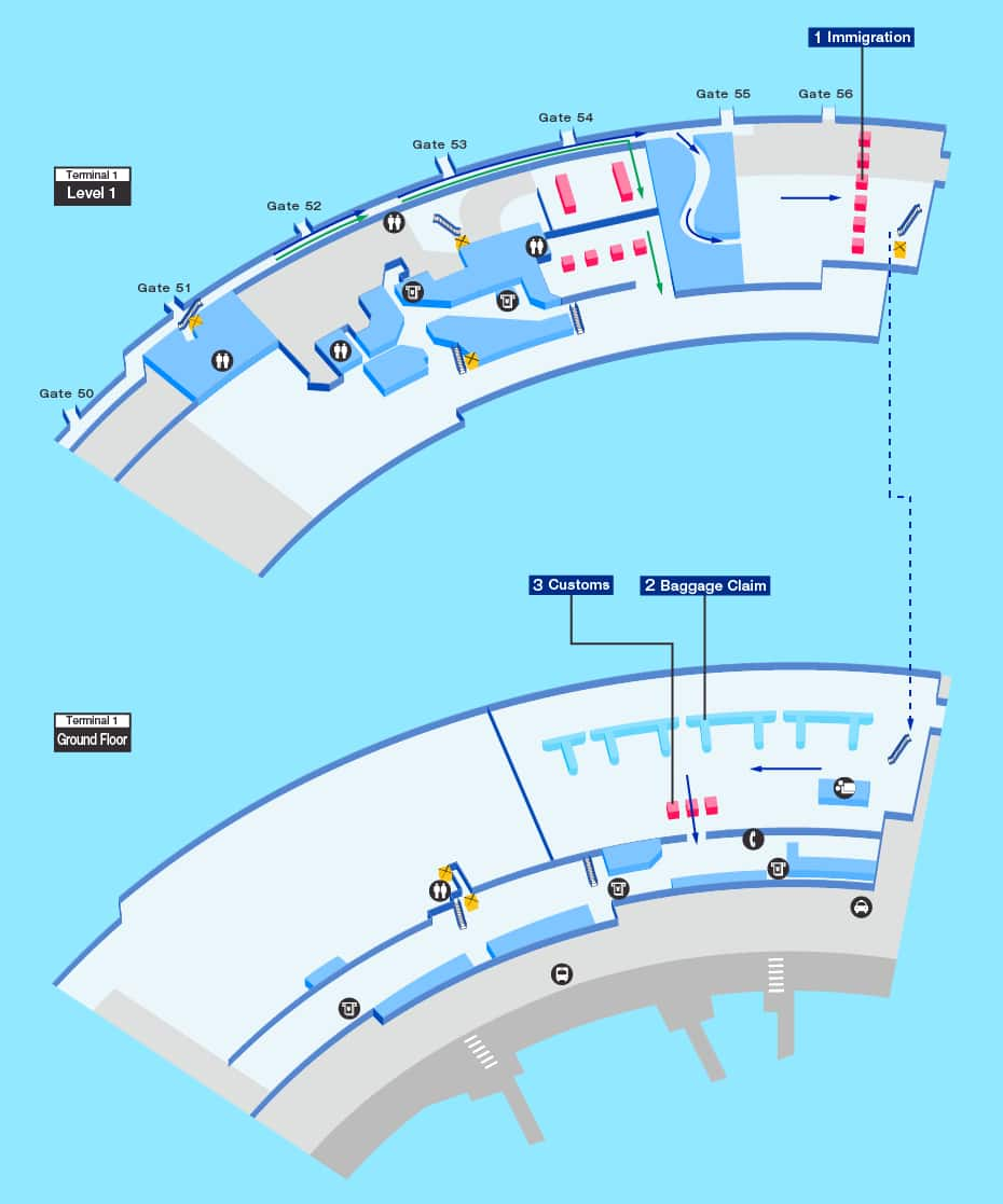 Guide for facilities in Perth Airport | Airport Guide [International ...