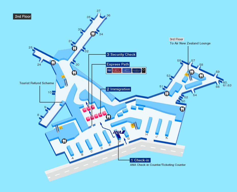 Guide for facilities in Sydney Kingsford Smith International Airport ...