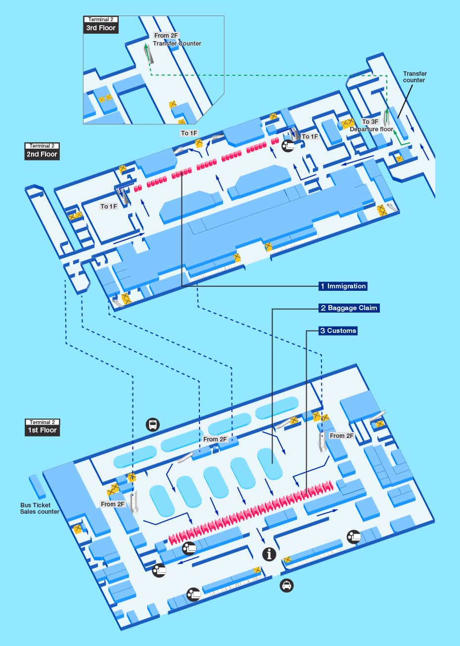 Guide for facilities in Taiwan Taoyuan International Airport | Airport ...