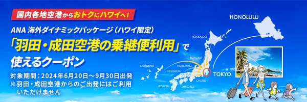 航空券＋宿泊「ダイナミックパッケージ」で行くハワイ ホノルル|ANA