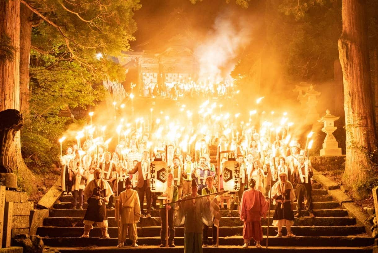 Parade of torches