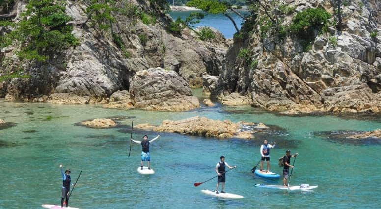 Stand-Up Paddle Board in Uradome coast