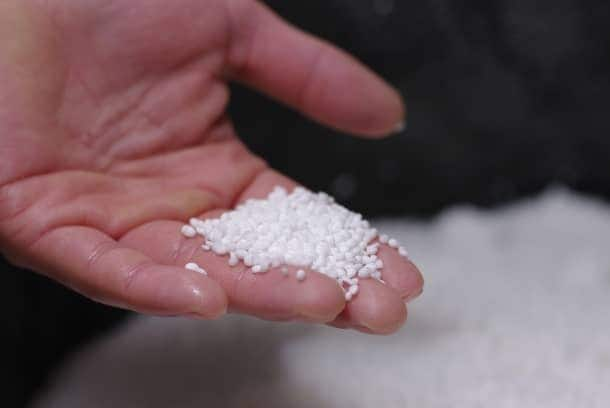 Polishing sake rice