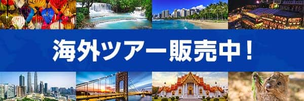 海外ツアー 販売中！