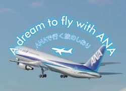 A dream to fly with ANA ANAで行く旅のしおり