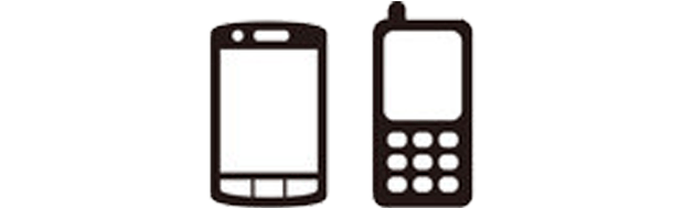 携帯型(おサイフケータイ)