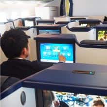 上空でテレビ番組をご覧いただけるサービス“ANA SKY LIVE TV