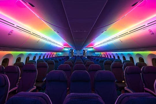 室内照明(レインボー)