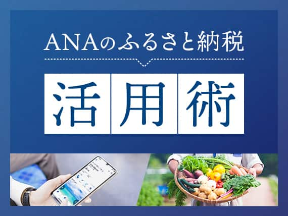 ANAのふるさと納税　活用術