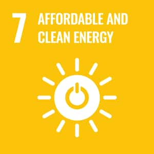 SDGs No.7 AFFORDABLE AND CLEAN ENERGY