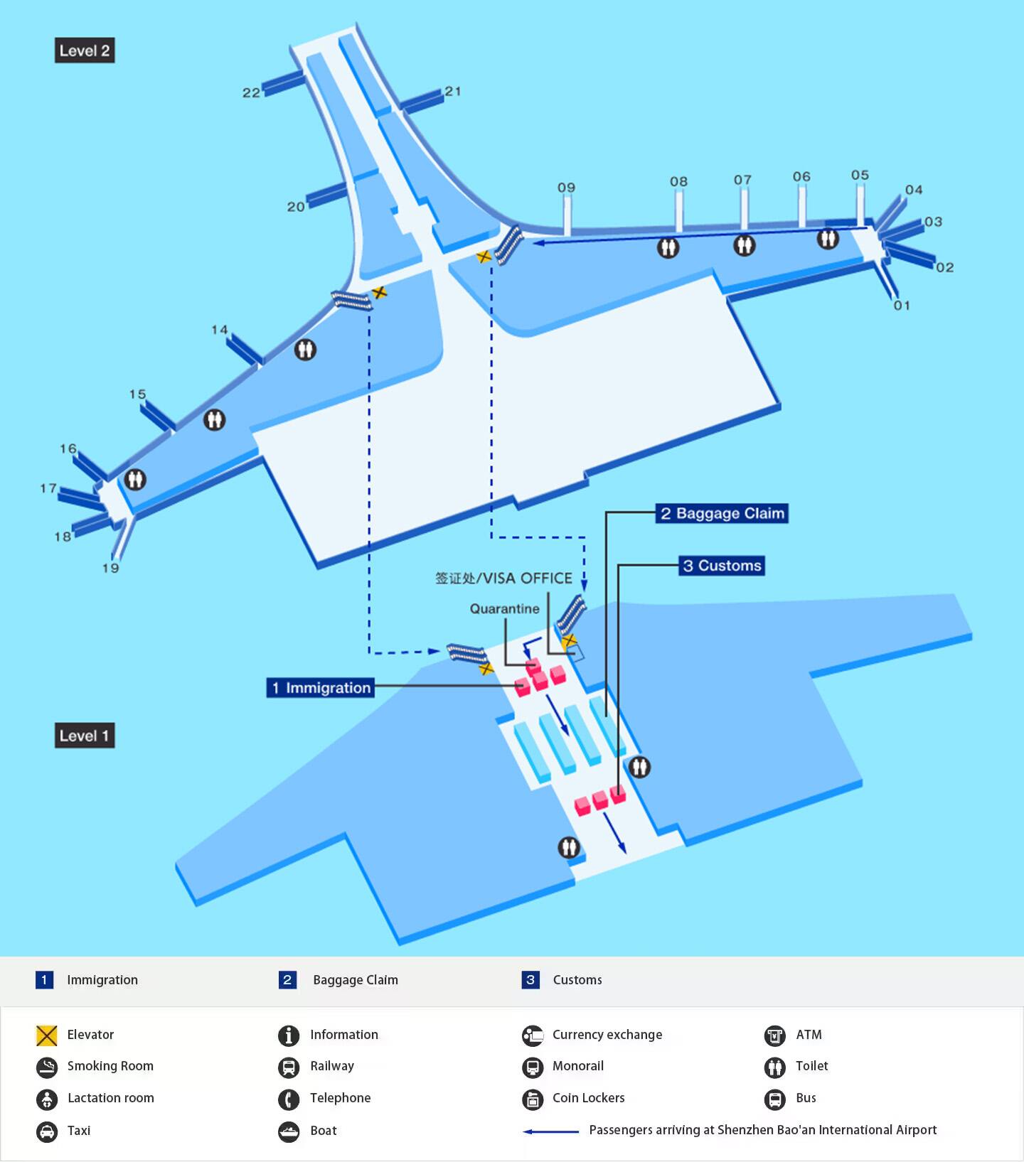 Shenzhen International Airport Airport And City Info At The Airport 