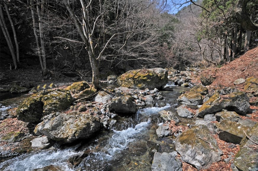 風景写真：神流川の最上流部