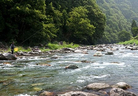 風景写真：閉伊川