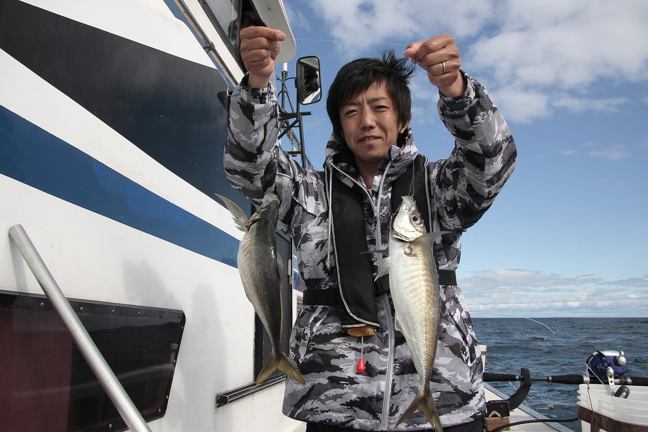 釣りをする人の写真